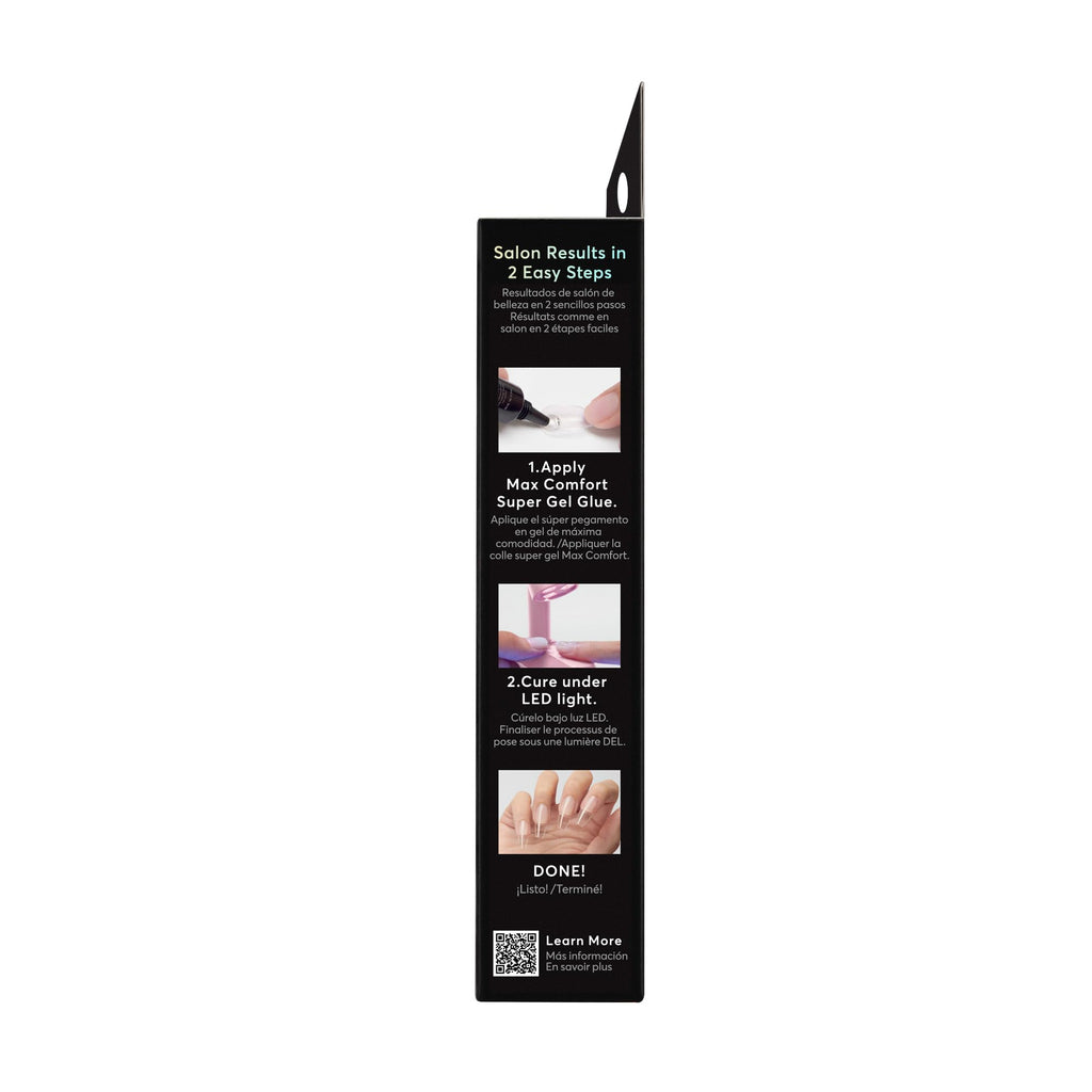Dashing Diva GelXtend Design & Removal Kit – Lilac Kisses | 14-Day Press-On Nails & Magic Off+