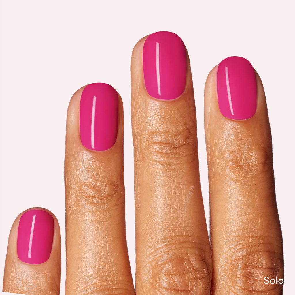 Dashing Diva One Gel Color Duo – Attitude & Solo (Pinks) – 3-in-1 Gel Polish Set