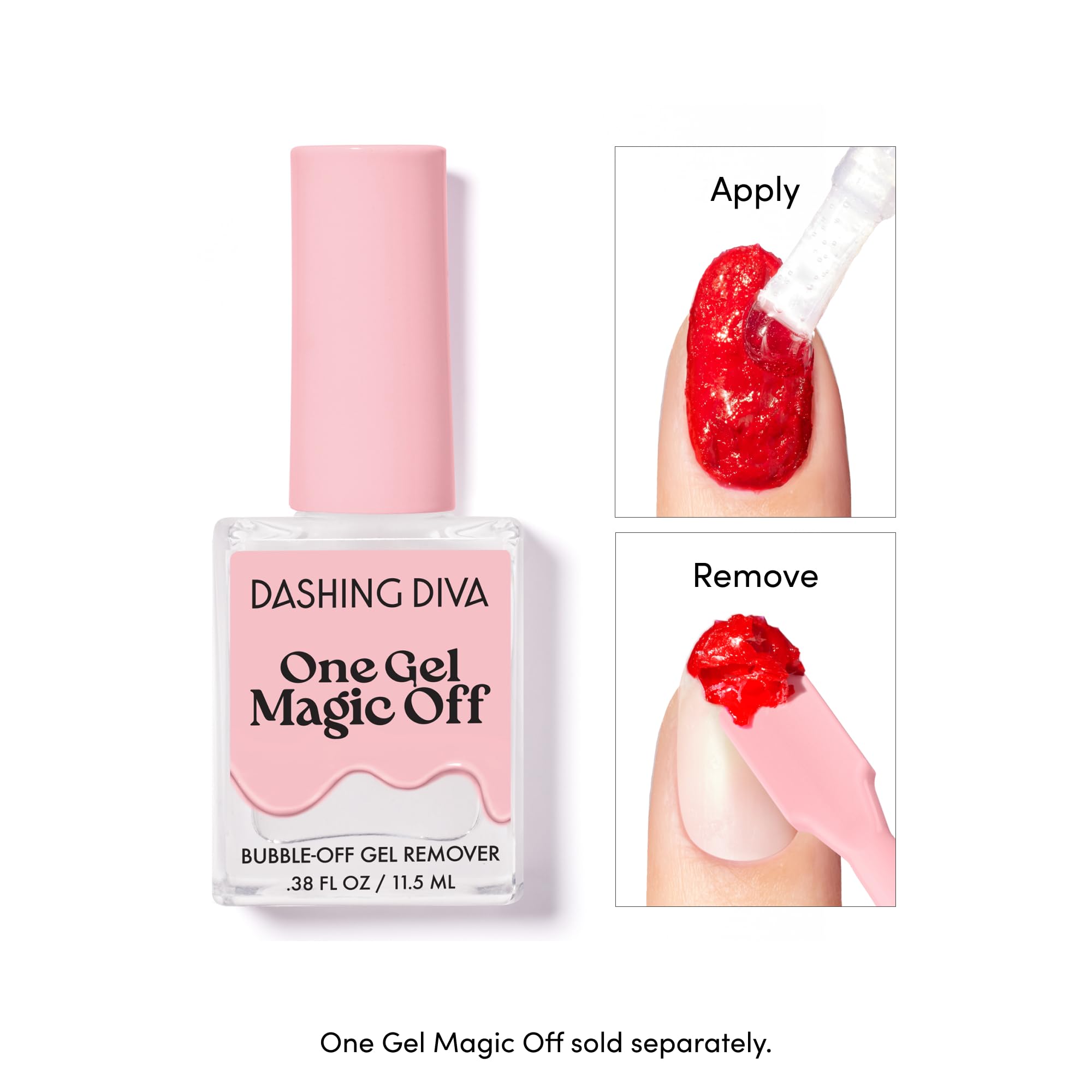 Dashing Diva One Gel Color Duo – Attitude & Solo (Pinks) – 3-in-1 Gel Polish Set