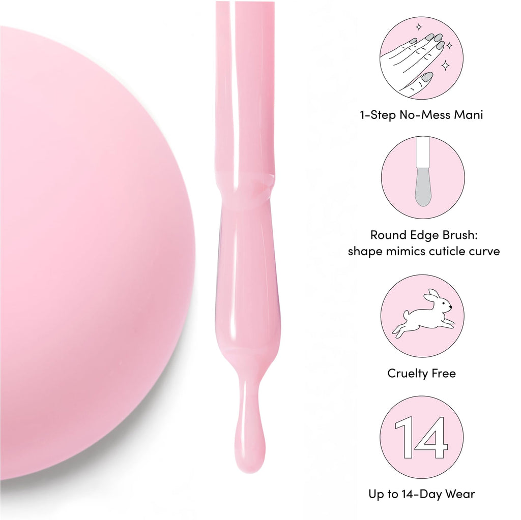 Dashing Diva One Gel Color Duo – Attitude & Solo (Pinks) – 3-in-1 Gel Polish Set
