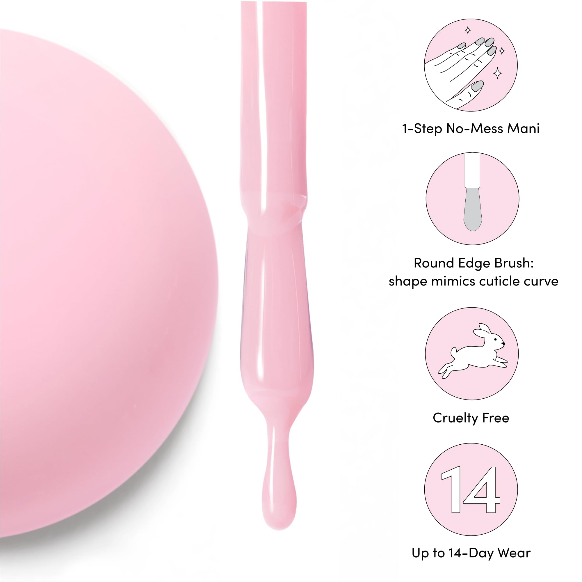Dashing Diva One Gel Color Duo – Attitude & Solo (Pinks) – 3-in-1 Gel Polish Set