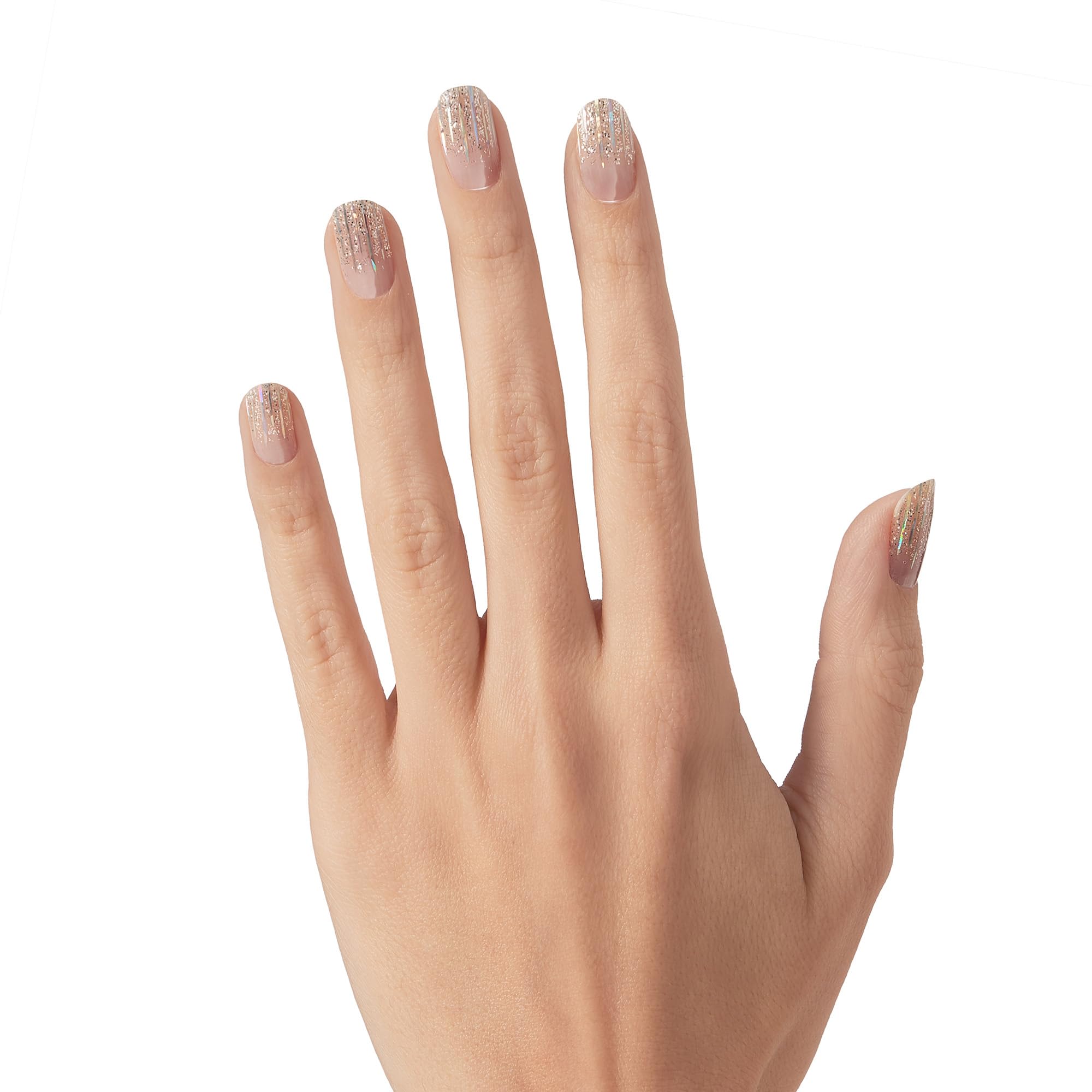 Dashing Diva Gloss Nail Strips Going Platinum – UV Free, Chip Resistant Gel Nails