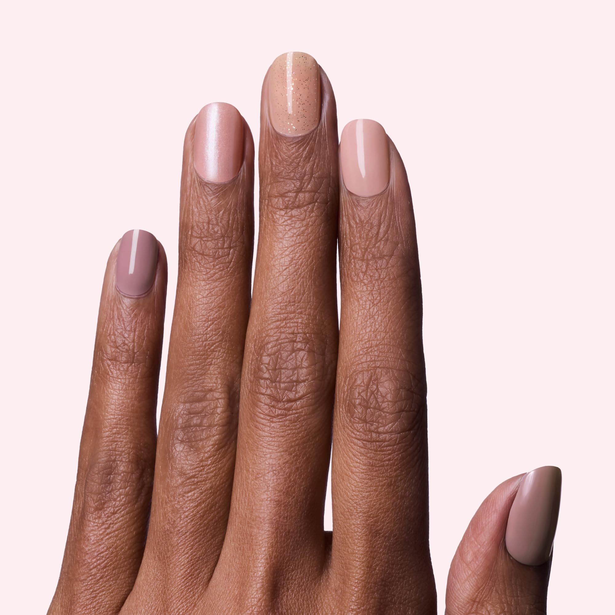Dashing Diva Gloss Nail Strips 5-in-1 Kit – Best of Nudes | UV Free & Long-Lasting