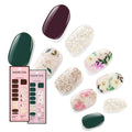 Dashing Diva Gloss Nail Strips Bundle — Winter Florals: Baby Bouquet & Magnolia Vine