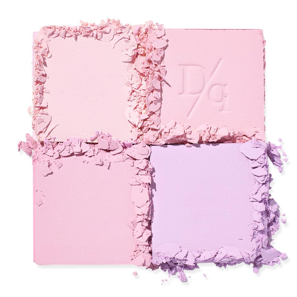 Dasique Blending Mood Cheek #02 Cool Blending — 4 Shade Powder Blush, Cruelty-Free, Long-Lasting