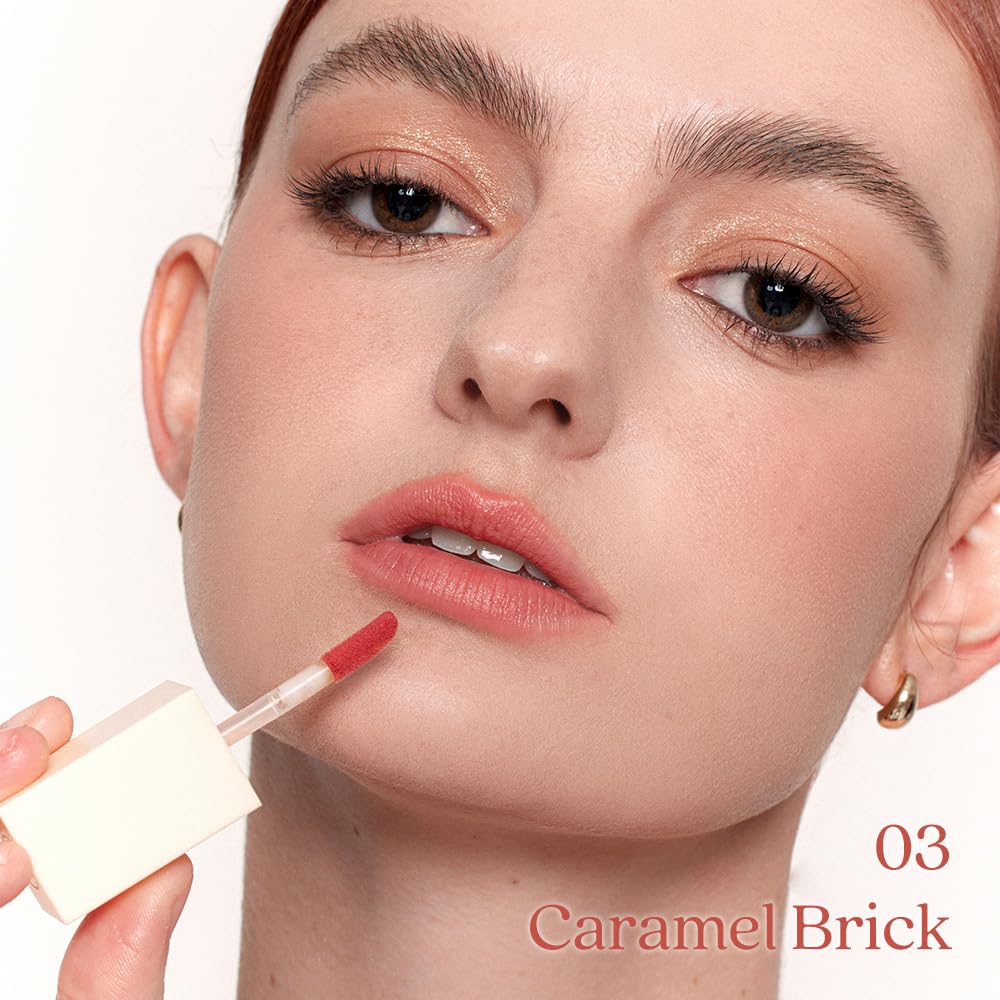 dasique Cream de butter Tint #03 Caramel Brick – Vegan, Cruelty-Free, Creamy Matte Finish