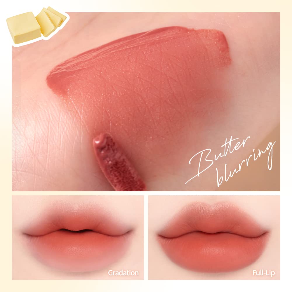 dasique Cream de butter Tint #03 Caramel Brick – Vegan, Cruelty-Free, Creamy Matte Finish