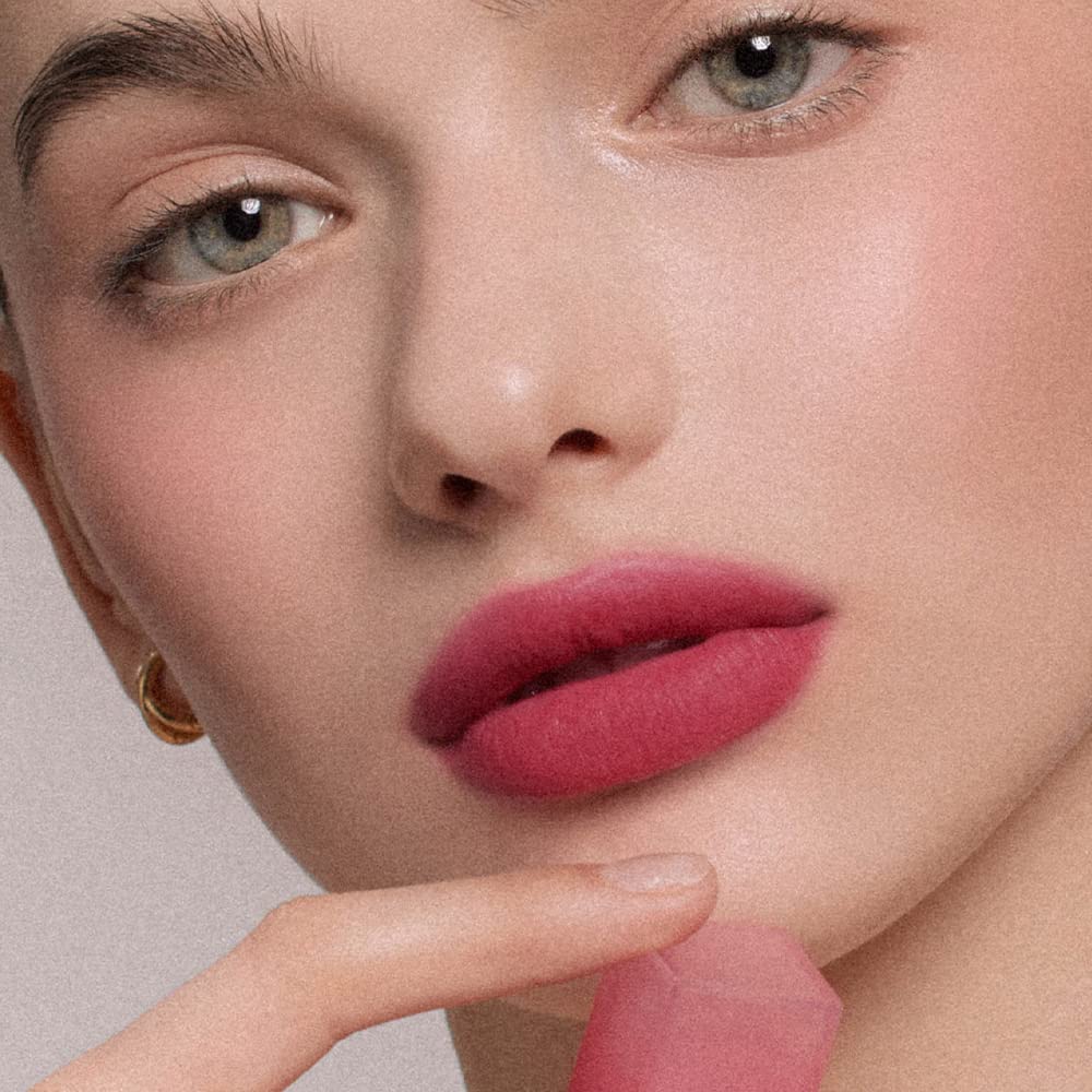 dasique Cream De Rose Tint #06 Ruby Jam — Vegan, Cruelty-Free Creamy Matte Lip Tint with Rose Water