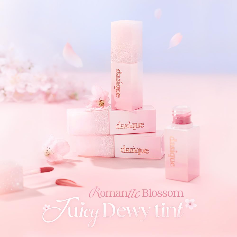 dasique Juicy Dewy Tint Berry Mochi – Light, Hydrating Lip Stain with Gloss | Vegan & Cruelty-Free | K-beauty