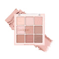 dasique Shadow Palette 27 Rose Milk Tea – 9 Pigmented, Blendable Eyeshadows for Natural Rose-Tinted Looks