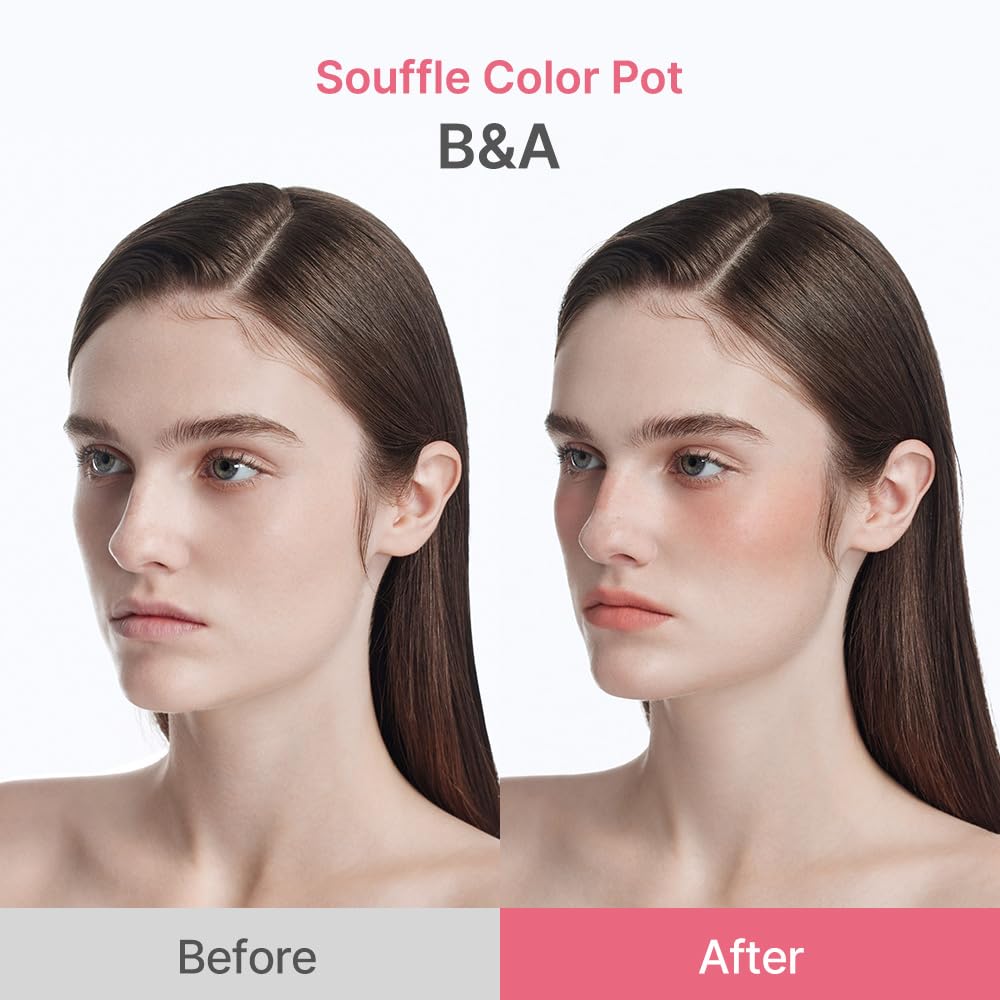 Dasique Suffle Color Pot #01 Salmon Buff – Buildable Lip & Cheek Color