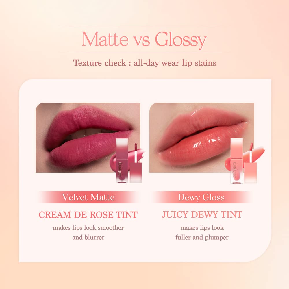 Dasique Vegan Cream de Rose Tint – Lip & Cheek Cream Tint