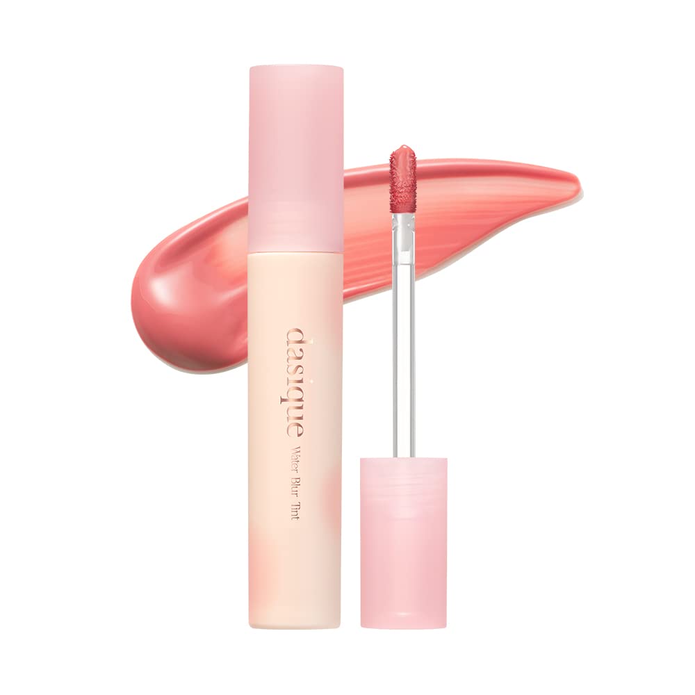 dasique Water Blur Tint #03 Peach Ade – Vegan Lip Tint, Silky Finish