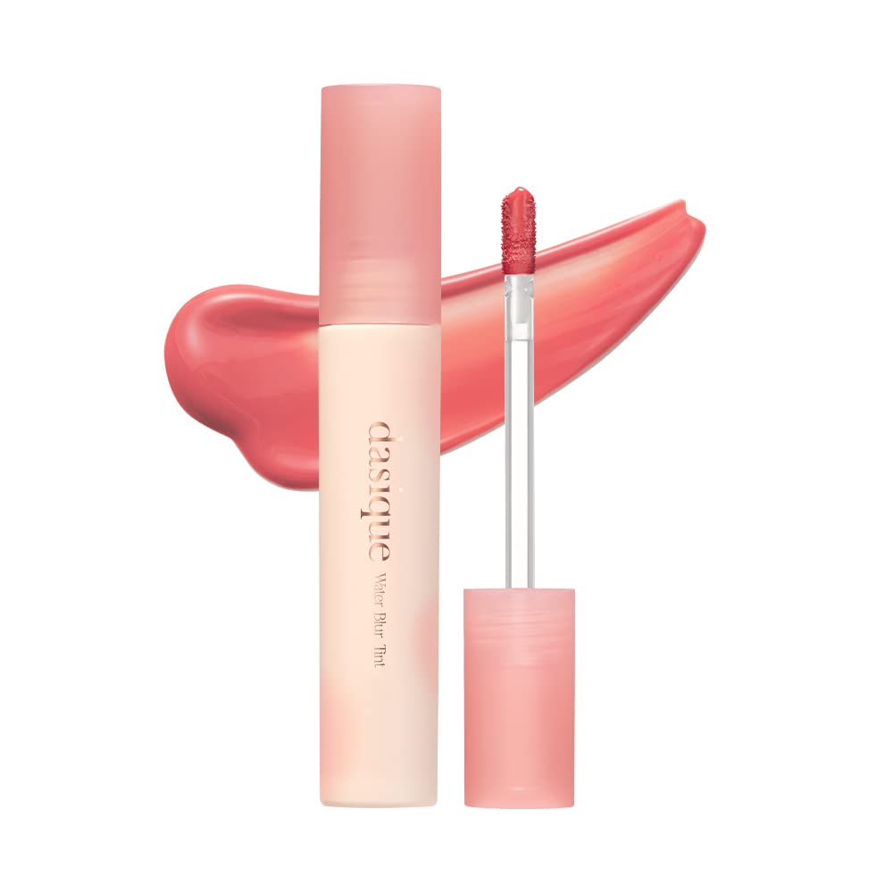 dasique Water Blur Tint #05 Rich Peach – Vegan, Non-sticky, Silky Finish Lip Tint