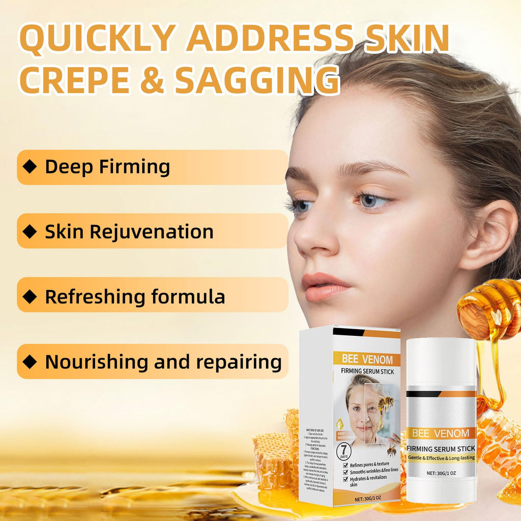 DASIUIP Bee Venom Firming Serum Stick – Hydrating, Lifting Anti-Aging Face Cream