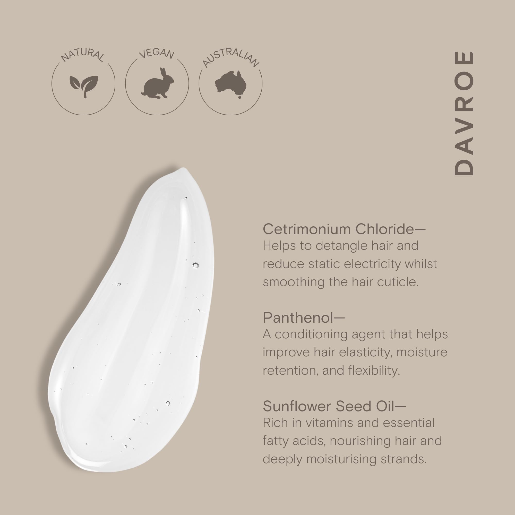 DAVROE Repair Senses Revitalizing Conditioner | Natural, Vegan, Colour Protect