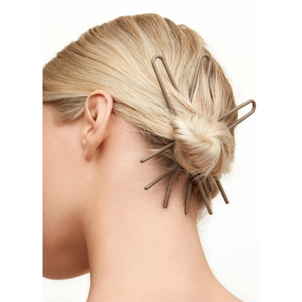 Day Rate Beauty Petite Power Pin Prosecco – 5.5-Inch U-Shaped Hair Pin for Buns & Updos (Made in USA)
