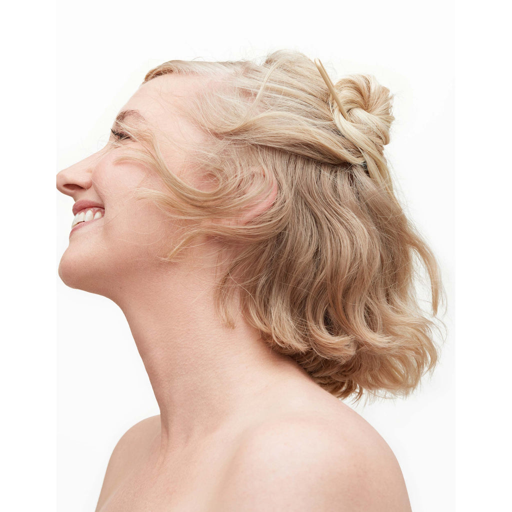 Day Rate Beauty Petite Power Pin (5.5-Inch) – U-Shaped Hair Pin for Buns & Updos – Made in USA (Fawn)