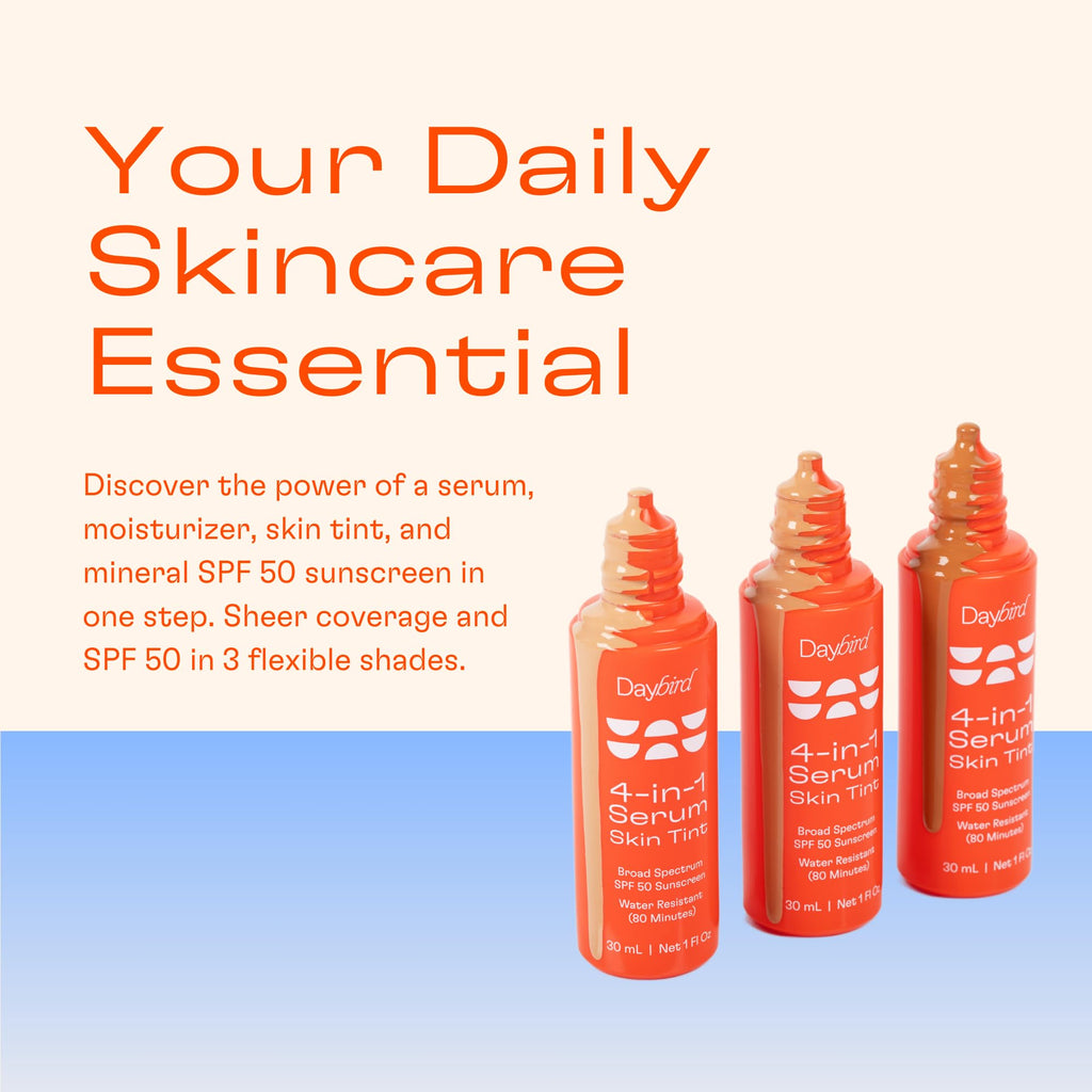 Daybird 4-in-1 Tinted Serum SPF 50+ with Niacinamide