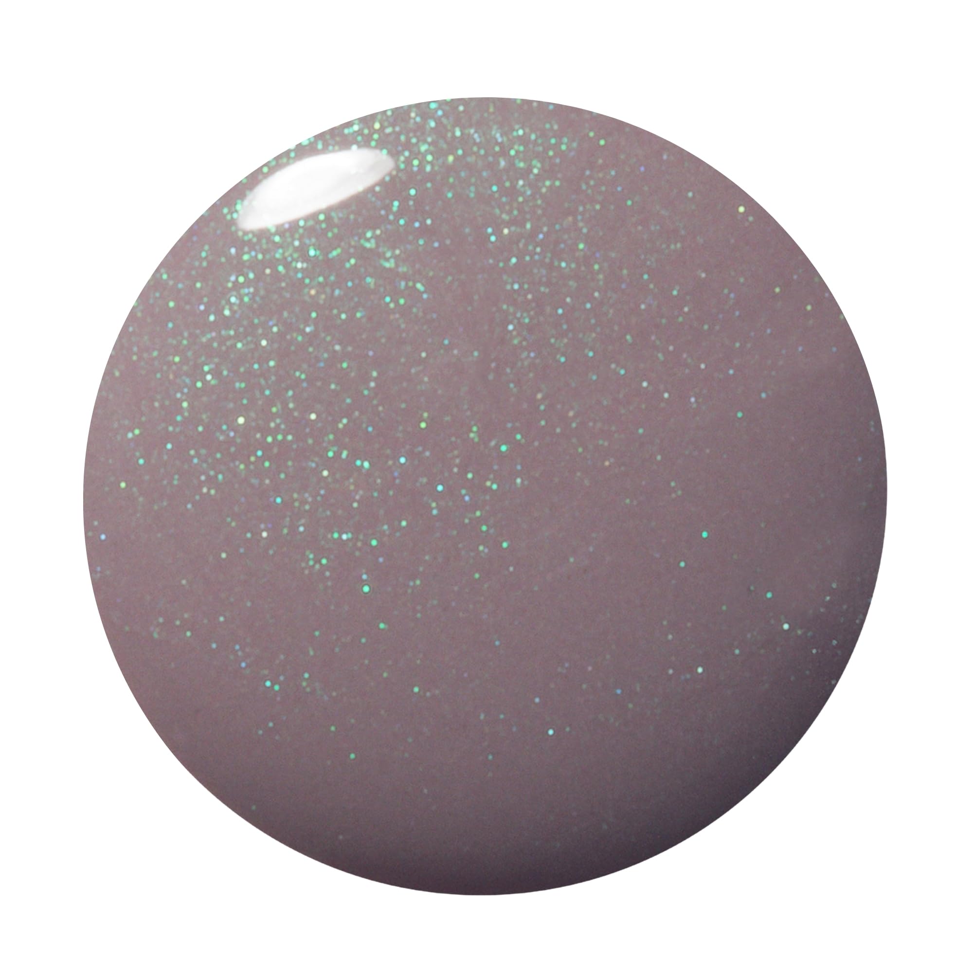 Dazzle Dry Nail Lacquer Step 3 Lets Glow – Semi-Sheer Purple Taupe with Green Shimmer (0.5 fl oz)