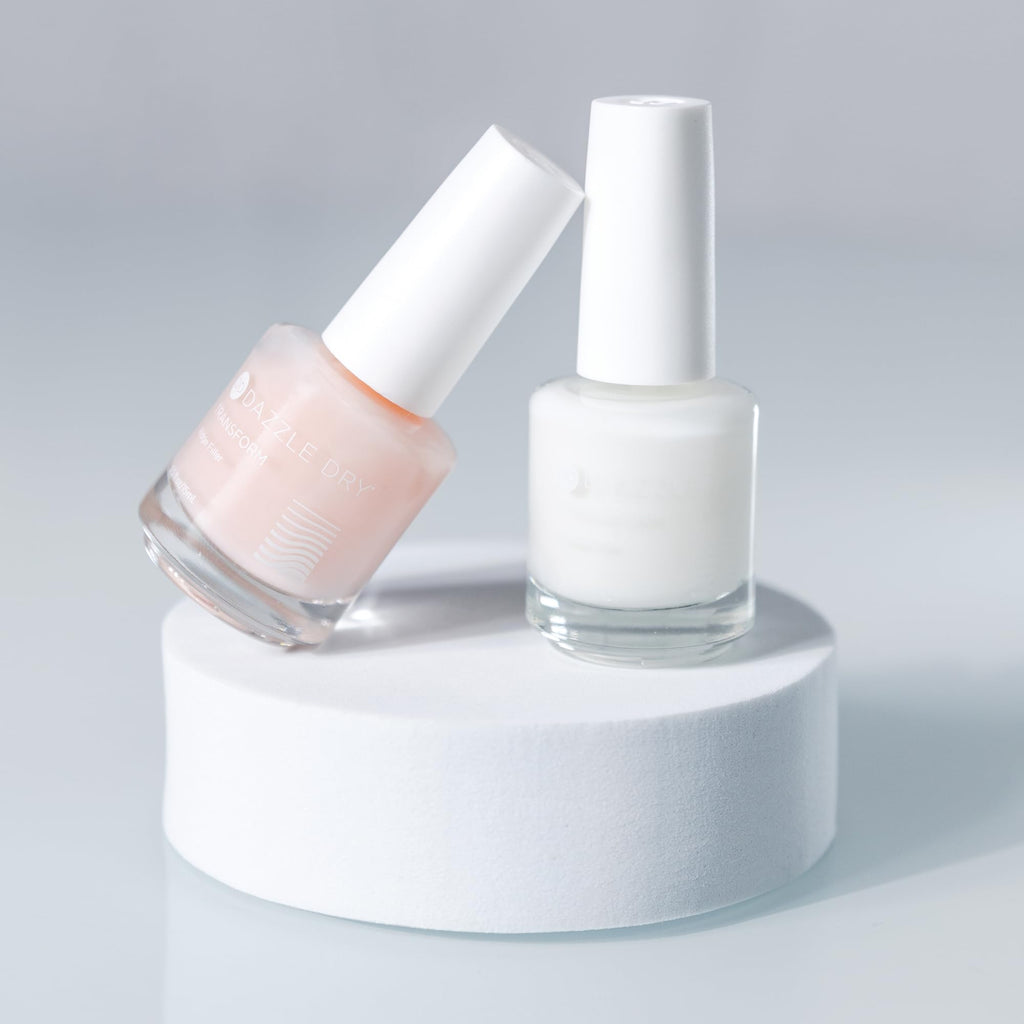 Dazzle Dry Bare Transform Ridge Filler, 0.5 oz (15 mL) – Smooth Natural Nails
