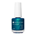 Dazzle Dry Nail Lacquer Step 3 – Speed Boat | Aquamarine Metallic Nail Polish 0.5 fl oz