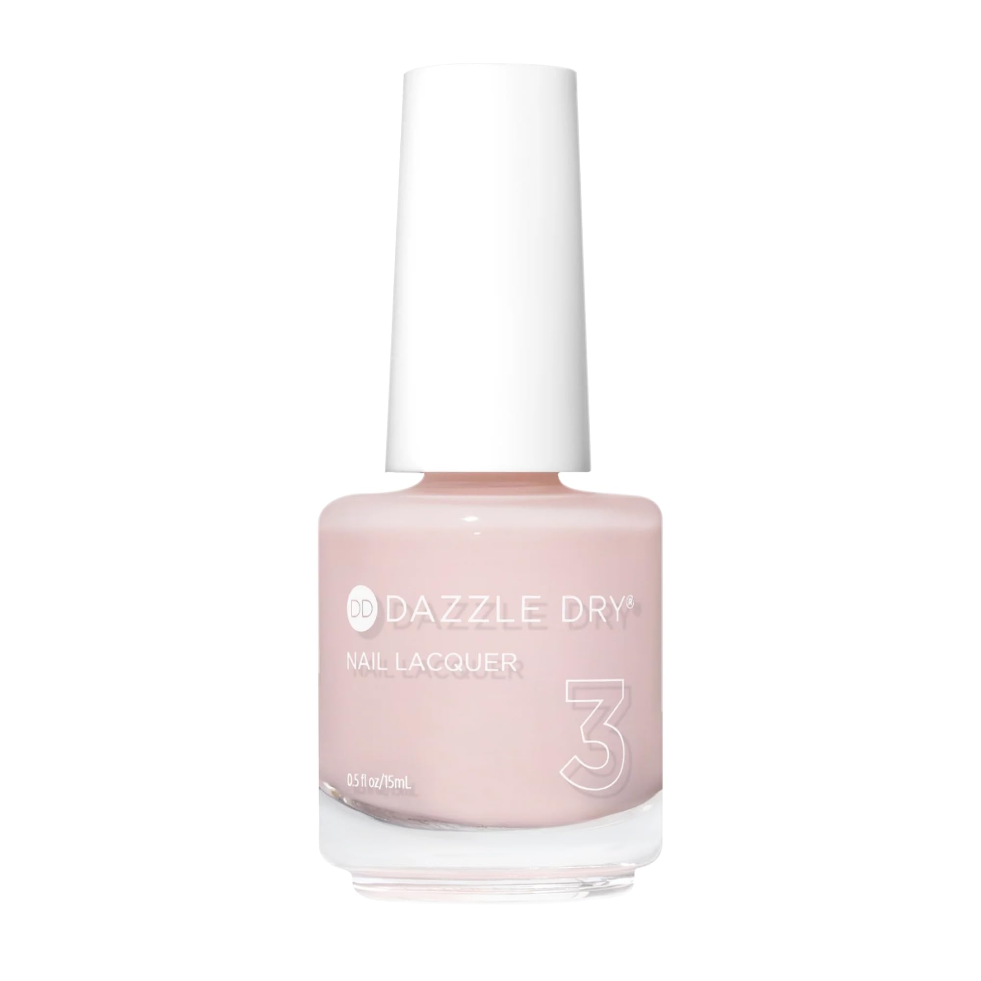 Dazzle Dry Nail Lacquer (Step 3) - Truth | Semi-Sheer Pale Himalayan Pink