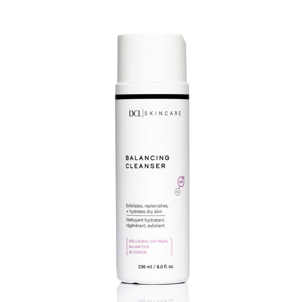 DCL Skincare Balancing Cleanser — Clearer, Smoother Skin for Dry & Mature Skin | 8.0 Fl Oz