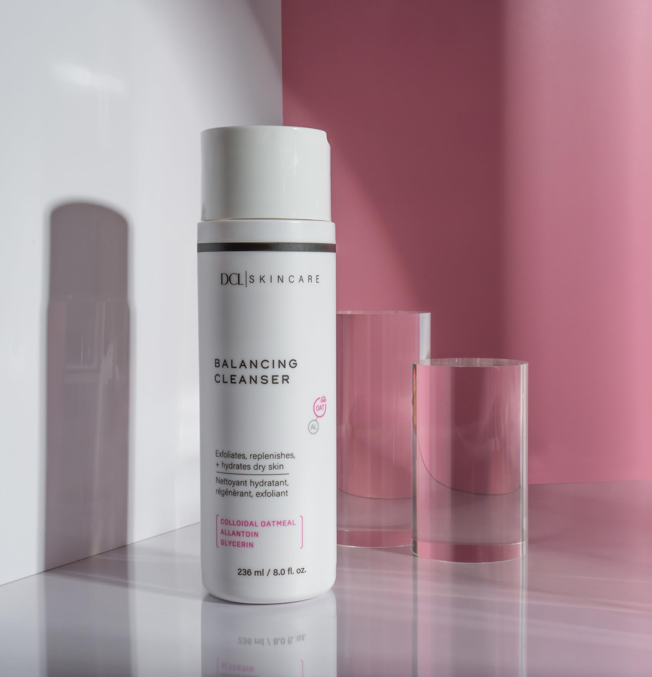 DCL Skincare Balancing Cleanser — Clearer, Smoother Skin for Dry & Mature Skin | 8.0 Fl Oz
