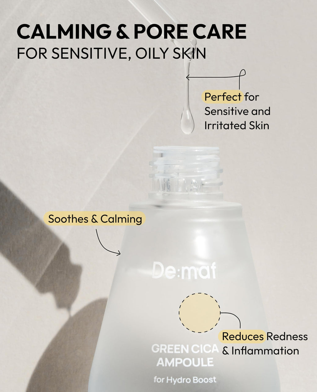 De:maf Welcome Skincare Gift Kit – 3-Step Sensitive Skin & Barrier Care