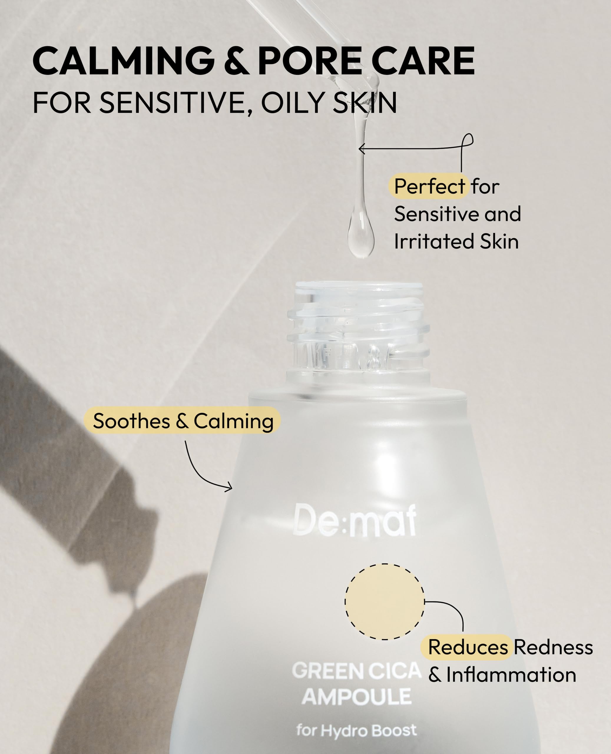 De:maf Welcome Skincare Gift Kit – 3-Step Sensitive Skin & Barrier Care