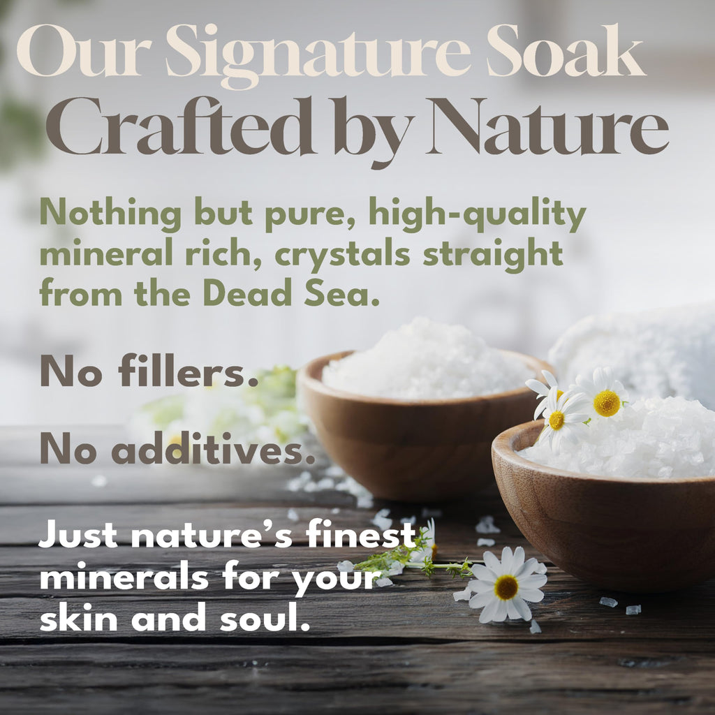 Dead Sea Warehouse - 100% Dead Sea Mineral Bath Salts for Soaking (Unscented, 18.5 LBS)