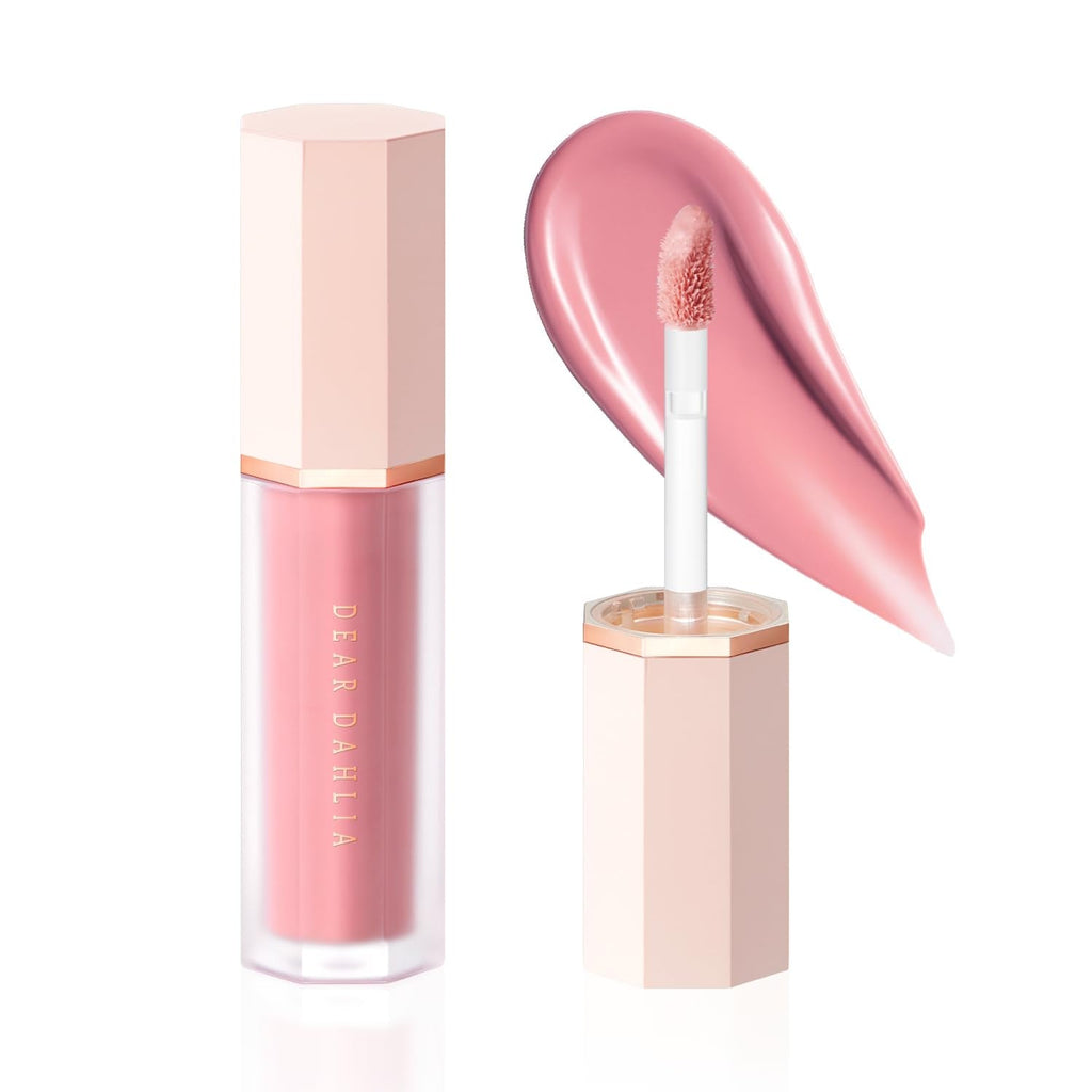 DEAR DAHLIA Petal Drop Blush (Softie) – Vegan Liquid Blush for Dewy, Buildable Color | Long-Wear Cheek Makeup
