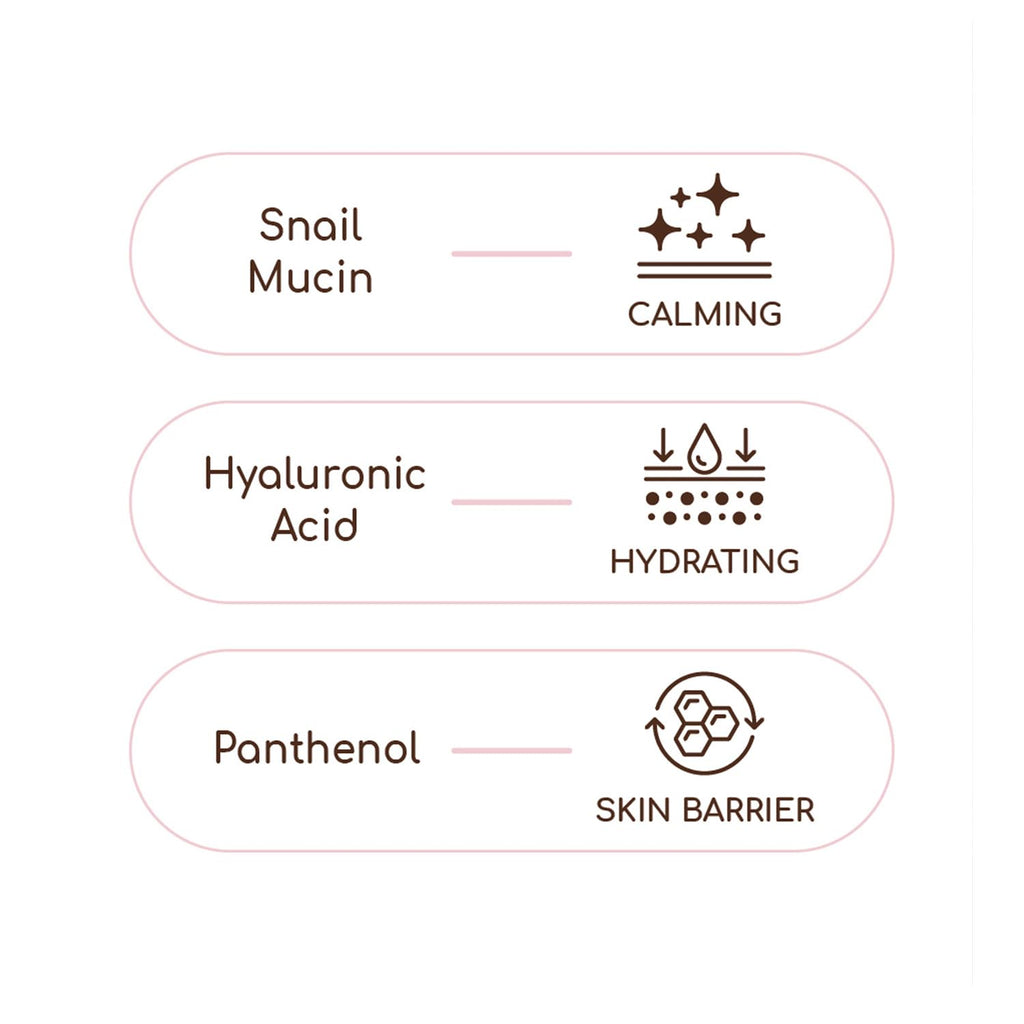 DEARBOO Glass Skin Snail Cream 80mL – Lightweight Hydration for Radiant Skin