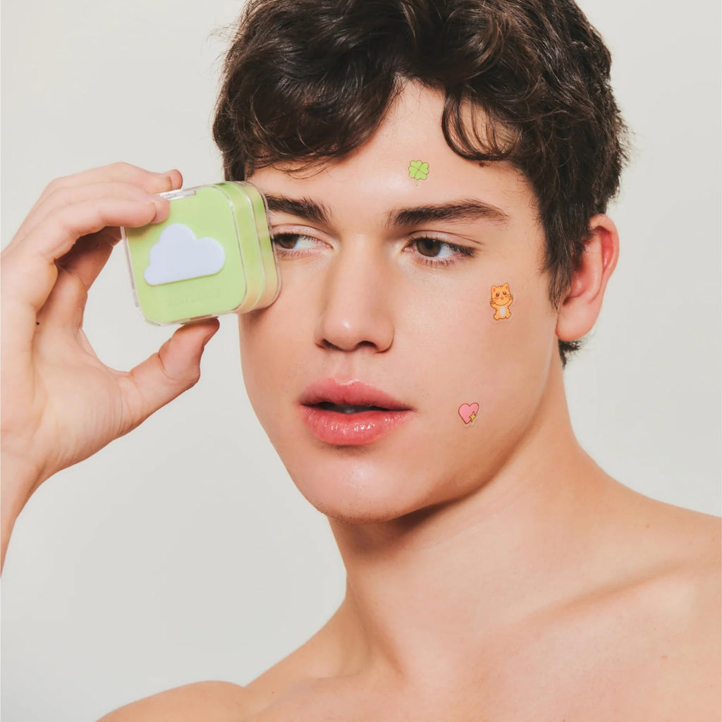 dearcloud Hydrocolloid Blemish Patches with Niacinamide & Salicylic Acid — 24 Count + Compact Case