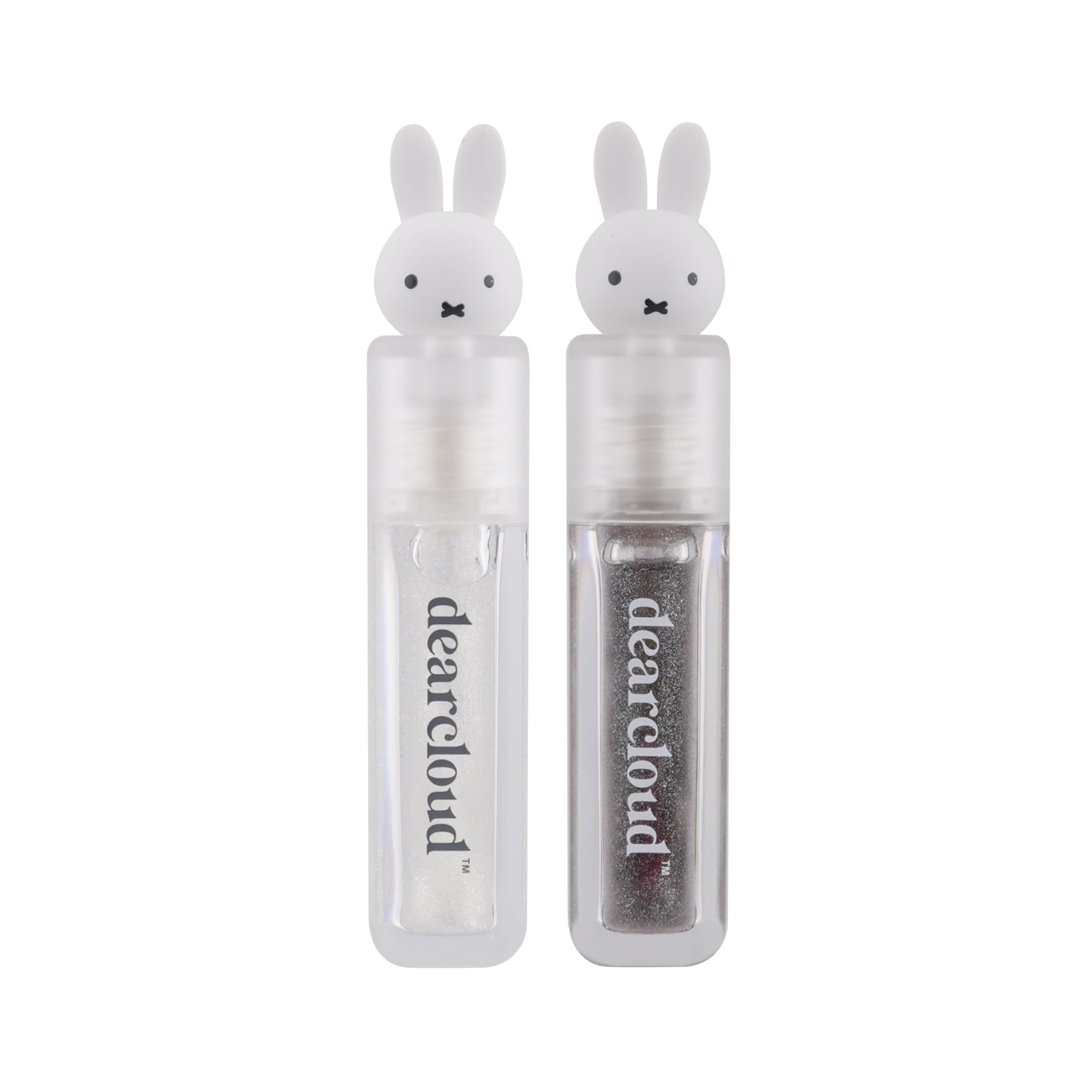 dearcloud Miffy Lip Serum Jelly Duo — Hydrating Lip Serum & pH Color Changing Gloss Set