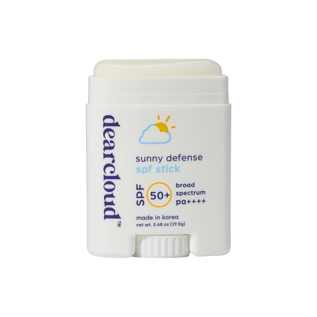 dearcloud Sunny Defense Sunscreen Stick SPF 50+ PA++++ | Korean Face & Travel Size (.68 oz)