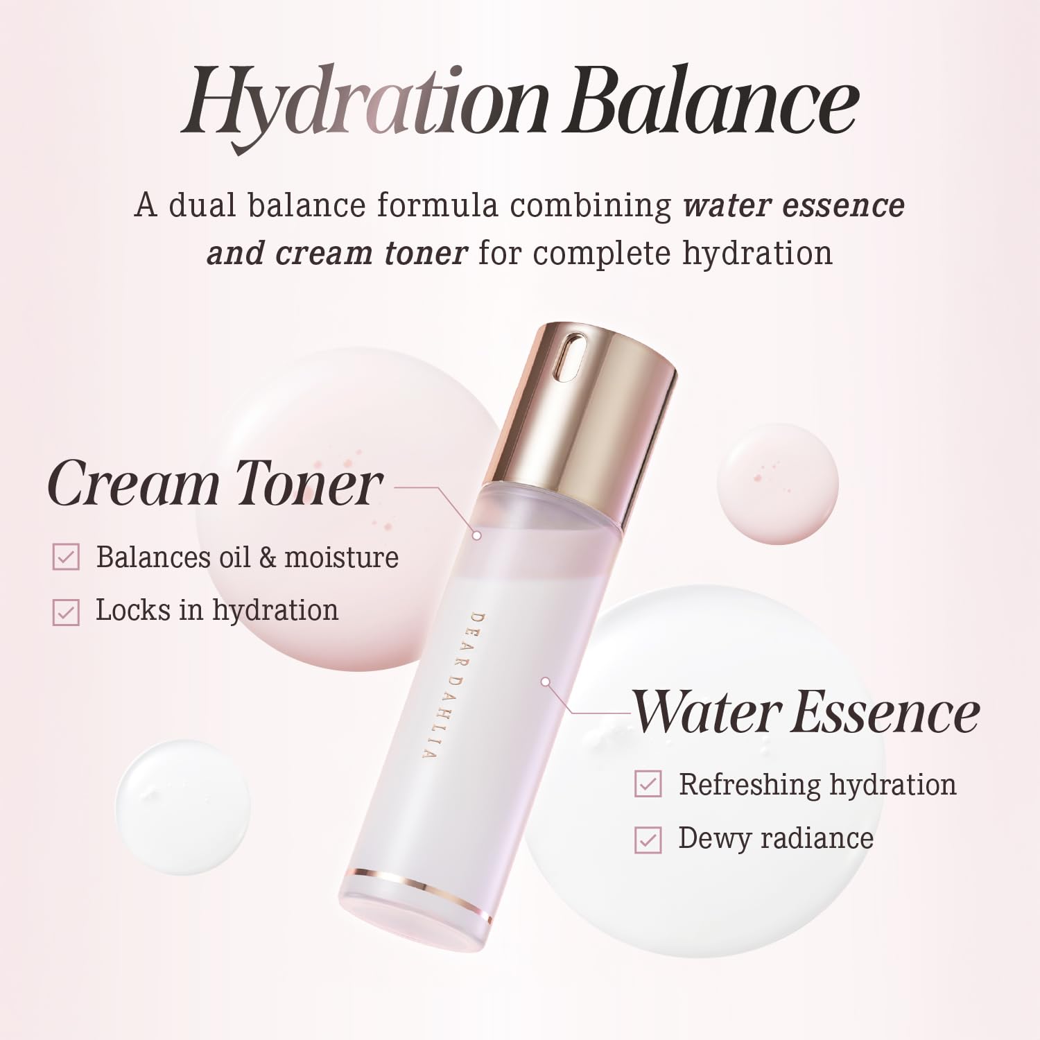 DEARDAHLIA Endless Skin Cream Mist 100ml – Vegan Dual-Layer Hydration