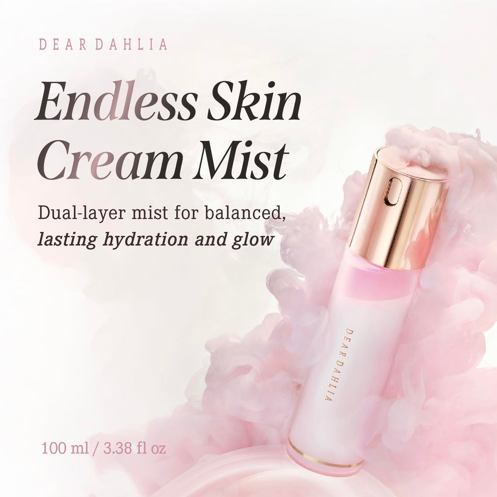 DEARDAHLIA Endless Skin Cream Mist 100ml – Vegan Dual-Layer Hydration