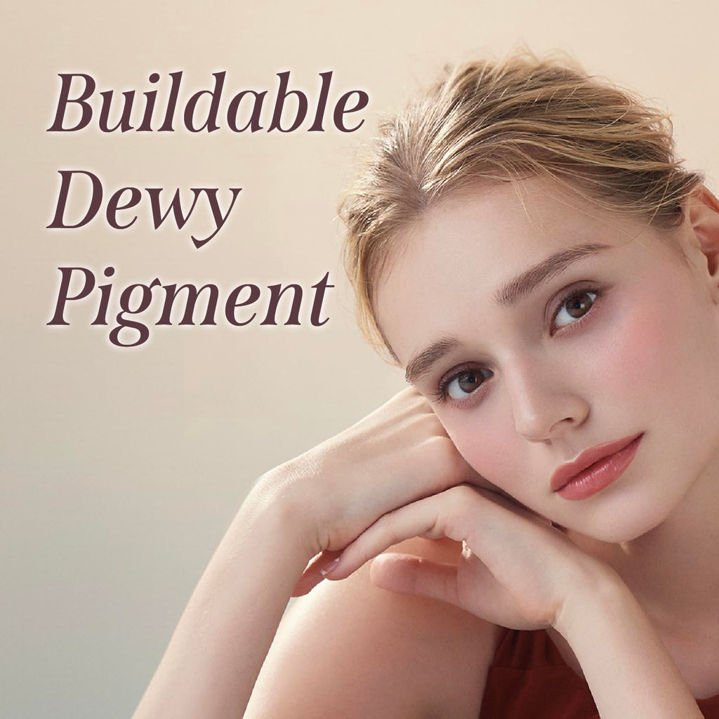 DEARDAHLIA Lip Paradise Sheer Dew Lipstick (Rachel) – Hydrating, Buildable Color, Vegan