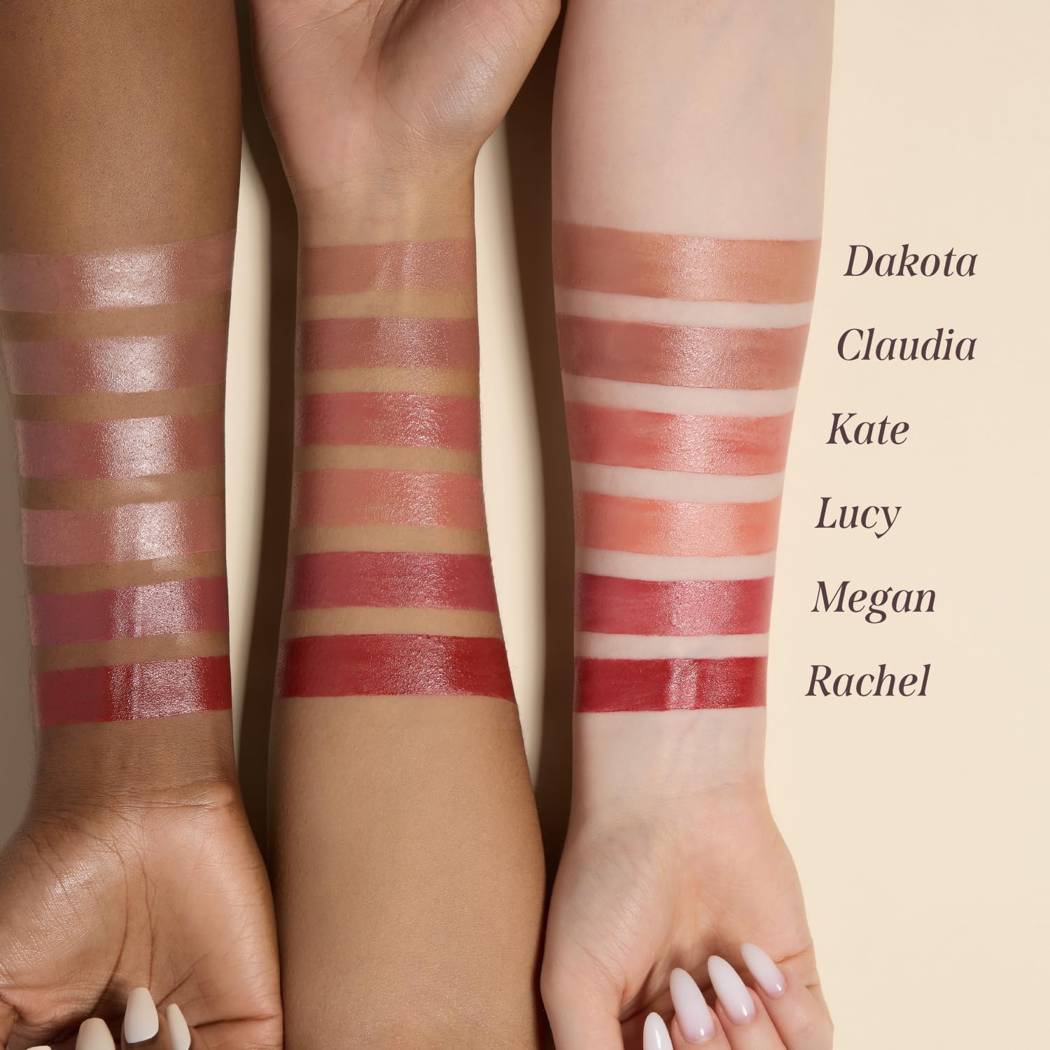 DEARDAHLIA Lip Paradise Sheer Dew Lipstick (Rachel) – Hydrating, Buildable Color, Vegan