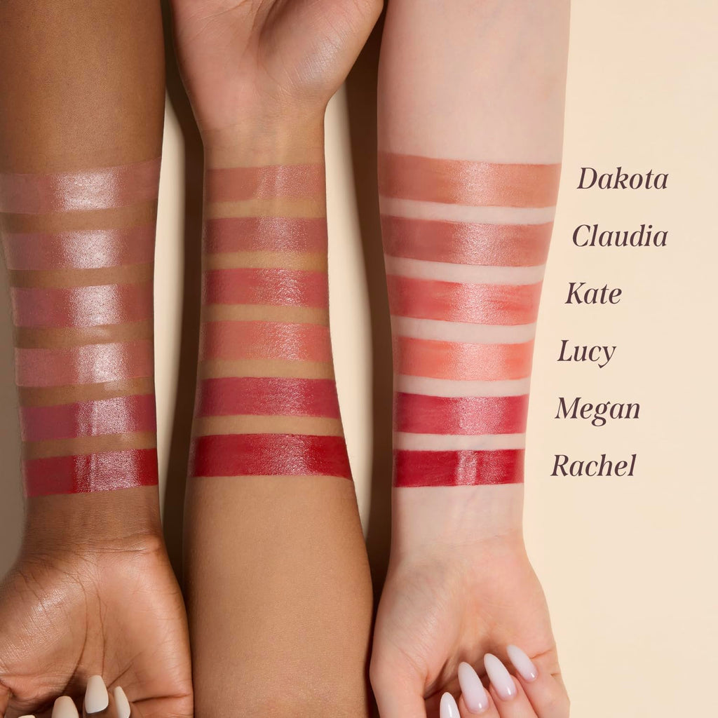 DEARDAHLIA Lip Paradise Sheer Dew Lipstick (Megan) – Hydrating, Buildable Color