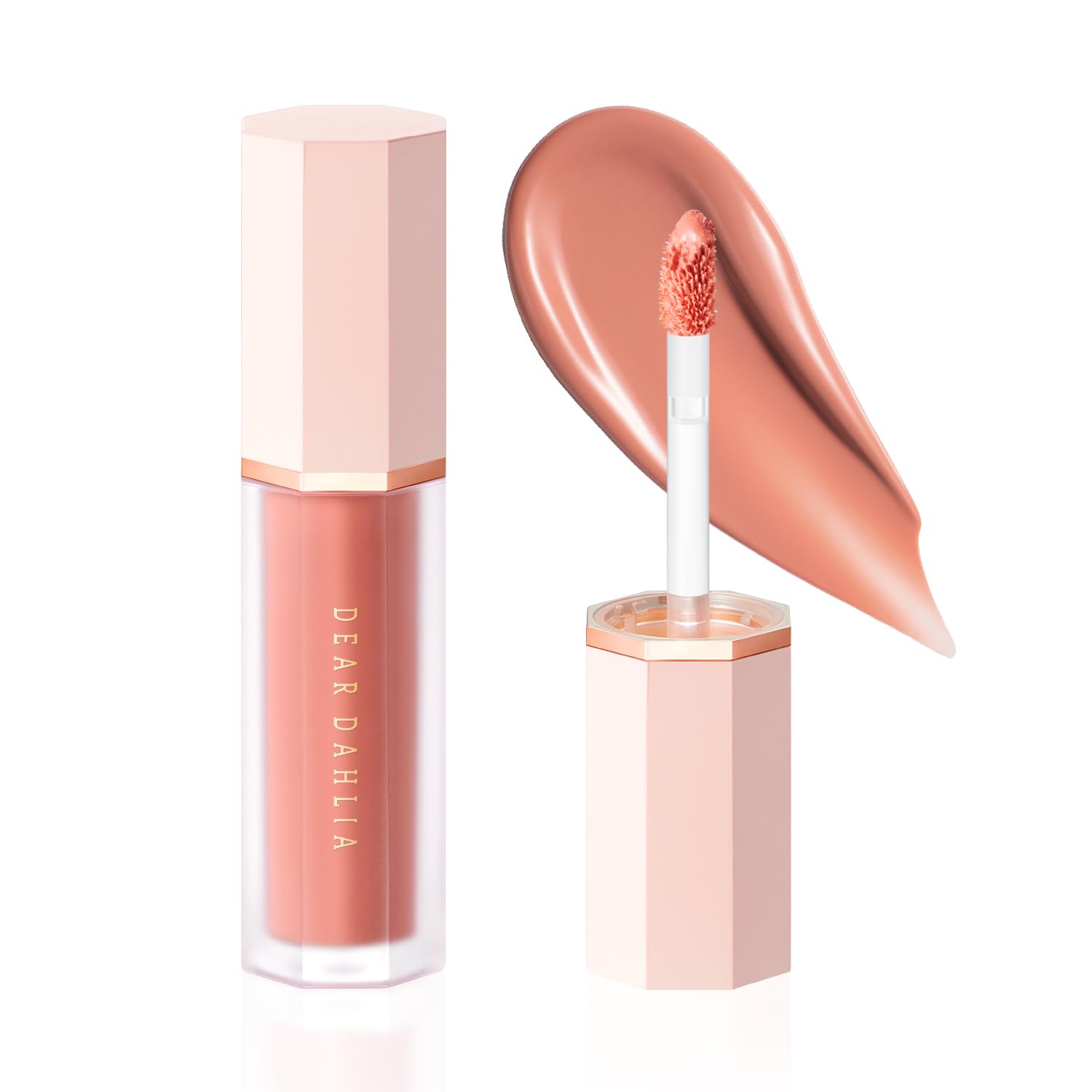 DEAR DAHLIA Petal Drop Blush Glory – Watercolor Finish, Buildable Color, All-Day Hydration, Vegan Korean Beauty