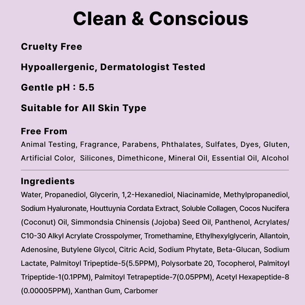 DearMYDEW Multi Peptide Complex Serum – Matrixyl 3000, Argireline, Vegan Collagen, Niacinamide & Hyaluronic Acid | 1 fl oz