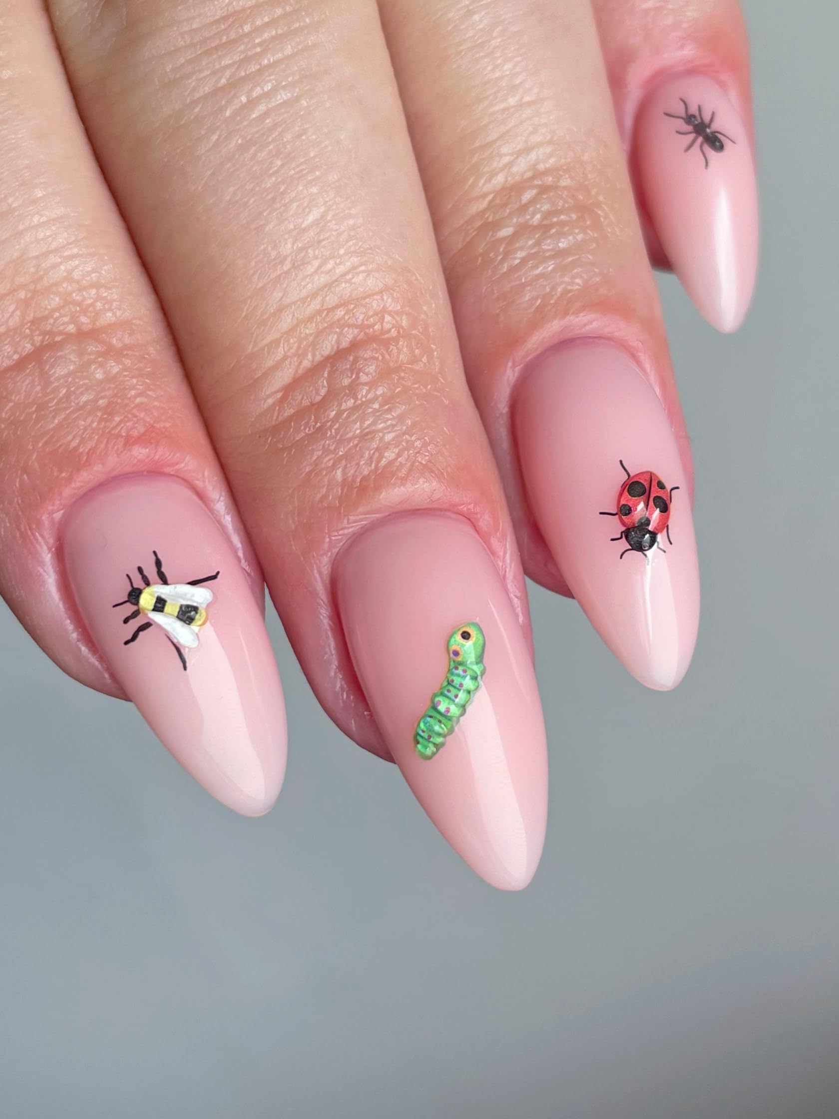Deco Beauty Critters Nail Stickers – Super Thin, Easy-to-Apply DIY Nail Art