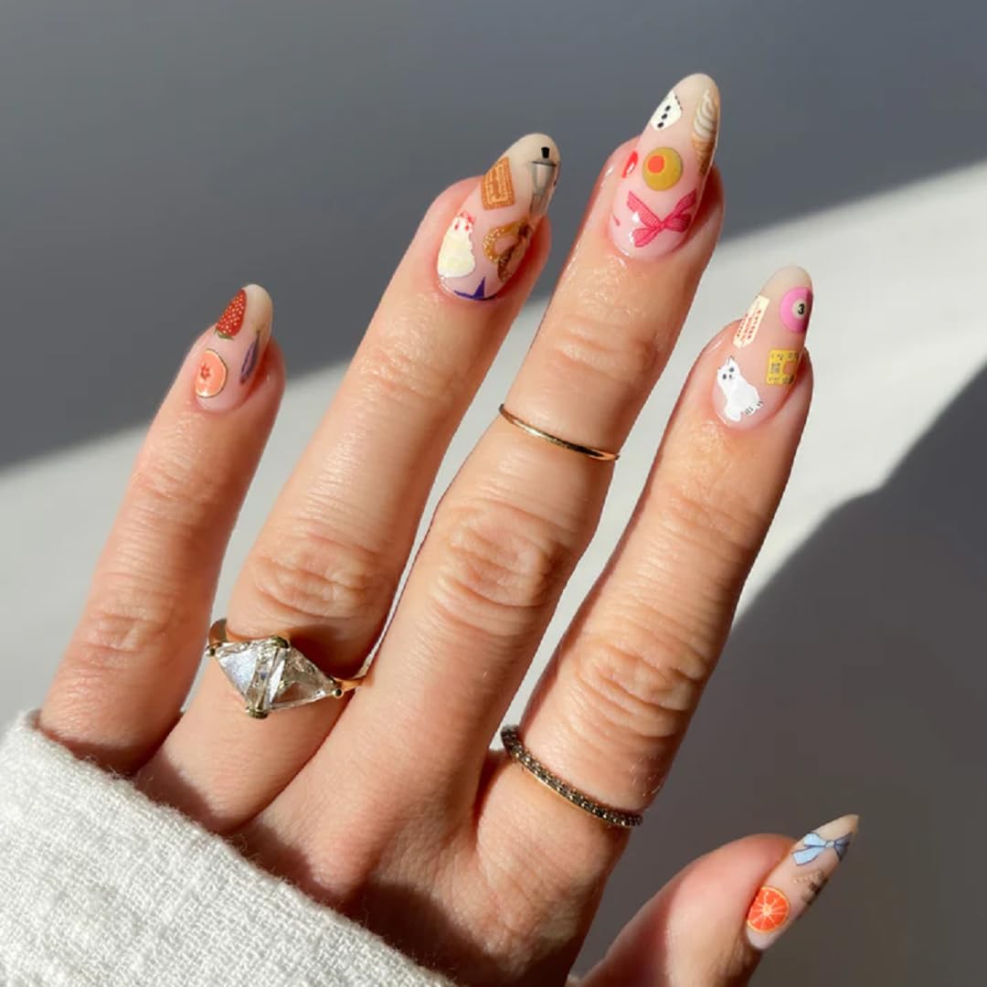 Deco Beauty MARTINA'S Tiny Store X — Ultra-Thin Nail Art Stickers for DIY Manicures