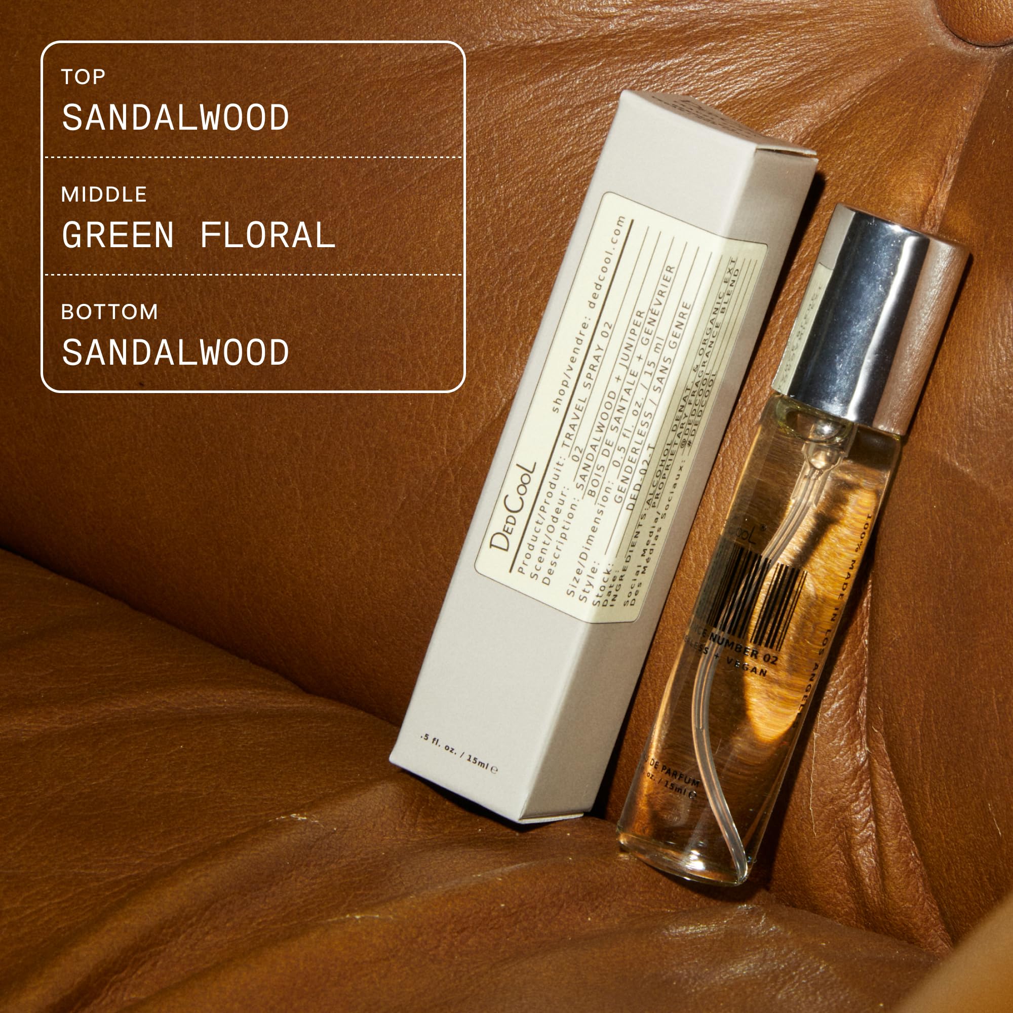 DedCool Eau de Parfum – Unisex Luxury Fragrance with Sandalwood & Jupiter