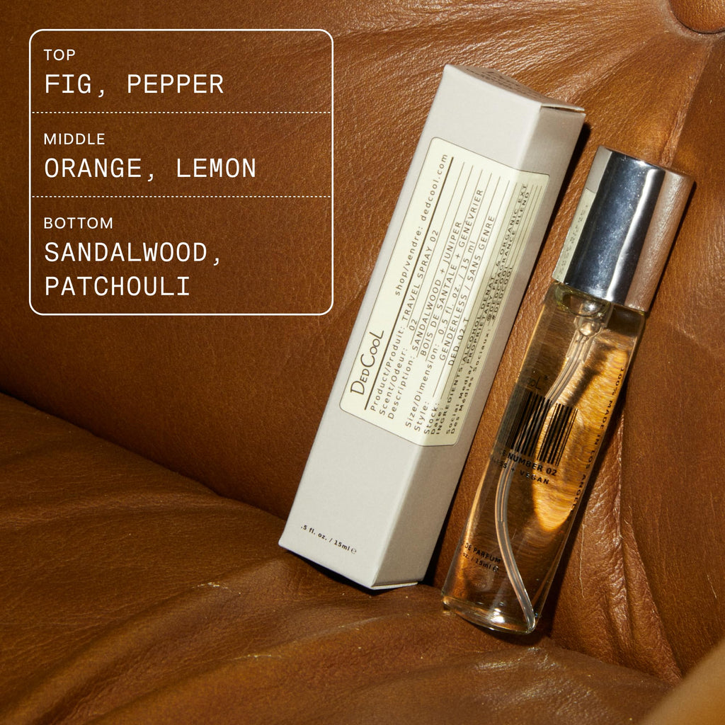 DedCool Eau de Parfum – Fig, Pepper & Patchouli | Unisex Long-Lasting Fragrance