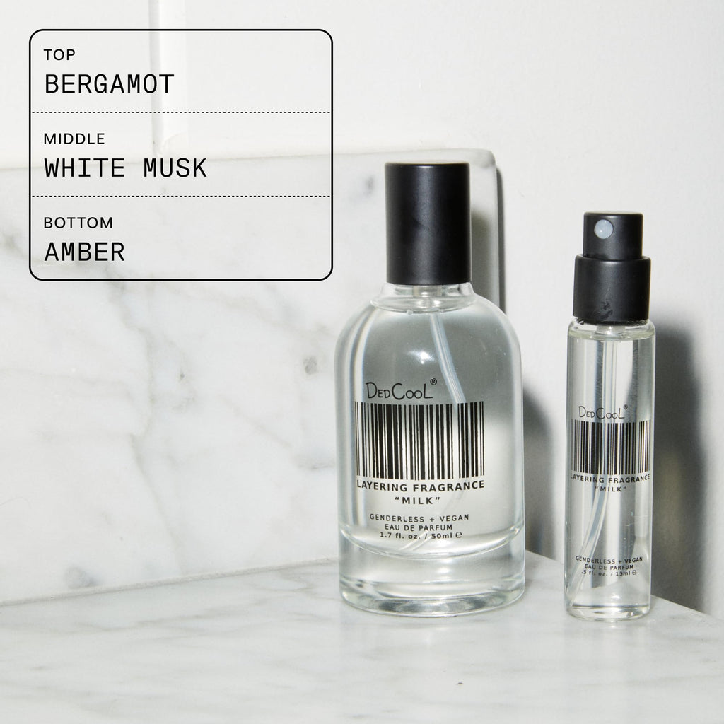 DedCool Milk Eau de Parfum – Genderless Luxury, Clementine & Gardenia, 1.7 fl oz