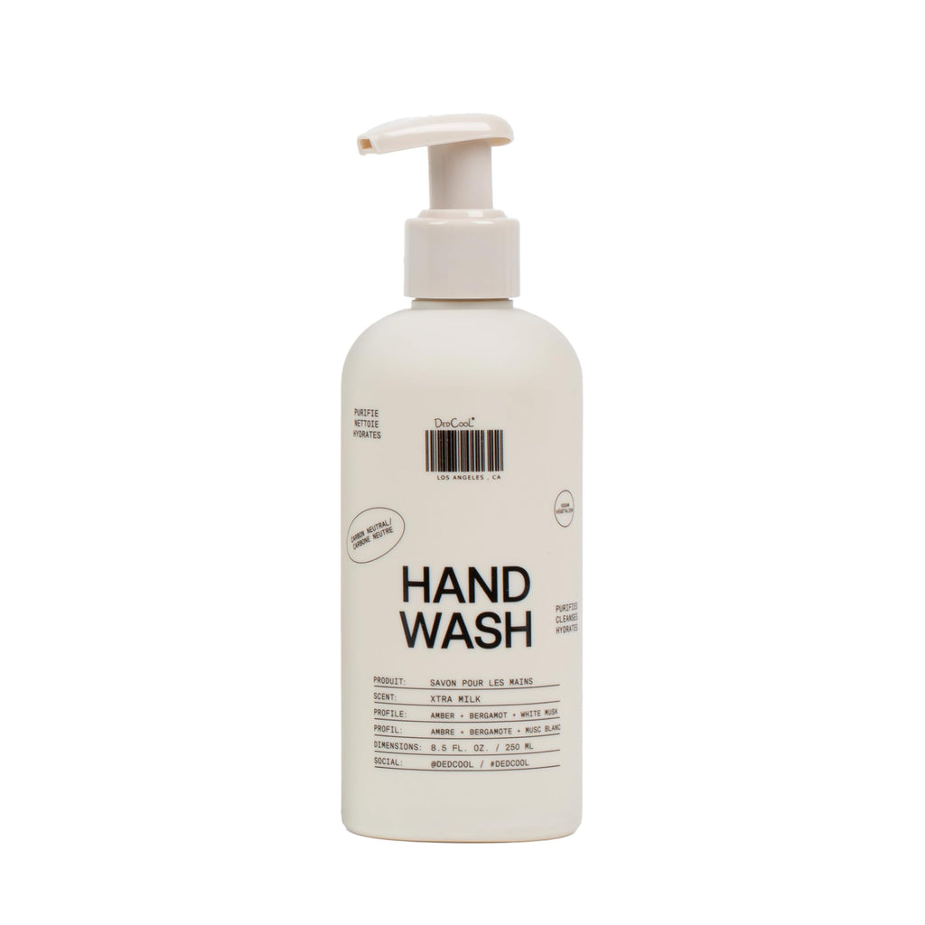 DedCool Xtra Milk Hand Wash | Moisturizing, Vegan Cleanser with Squalane & Aloe | 8.5 fl oz